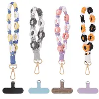 4Pcs Flower Wristlet Cotton Pendant Decorations