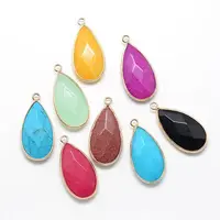 Natural & Synthetic Mixed Stone Pendants