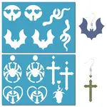 Acrylic Earring Handwork Template