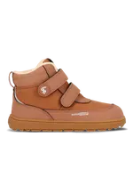 Dětské zimní barefoot boty Be Lenka Zippu Junior - All Brown
