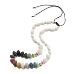 Dyed Lava Rock with Shells