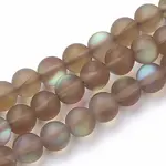 Synthetic Moonstone Beads Strands