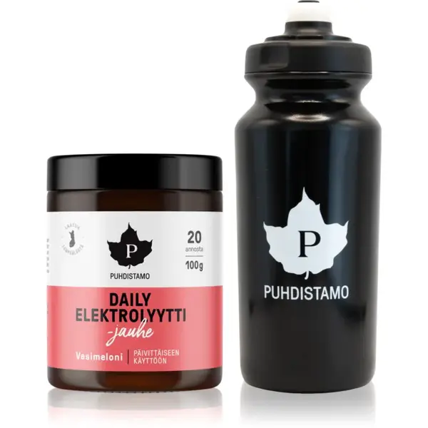 Puhdistamo Daily Electrolyte sportovní nápoj s elektrolyty příchuť Strawberry 100 g