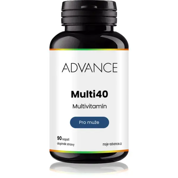 Advance Multi40 Pro muže kapsle s multivitamínovým komplexem 90 cps