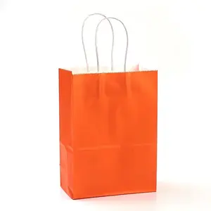 Pure Color Kraft Paper Bags