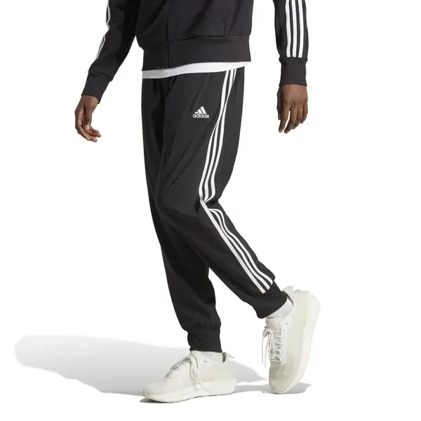 adidas AEROREADY Essentials Tapered Cuff Woven 3-Stripes Joggers S