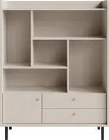 Vysoká komoda iii ariana - béžová/dub pískový