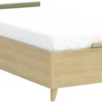 Studentská postel 100x200cm s výklopným úložným prostorem habitat -
