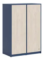Šatní skříň lincoln modular - dub, dub tmavě modrý