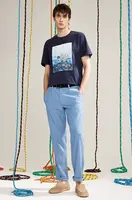 Bavlněné tričko Medicine pánské, tmavomodrá barva, s potiskem