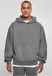 Tmavý stín s kapucí Heavy Terry Garment Dye