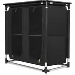 NILS CAMP NC3032 Campingová skříň, černá, velikost