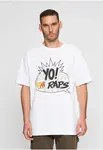 MTV Yo! Oversize tričko bílé