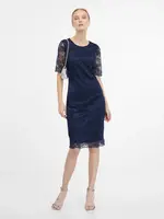 Modré pouzdrové šaty ORSAY