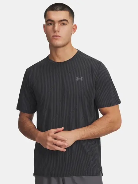 Pánské tričko Under Armour UA Tech Vent Jacquard-BLK - Pánské