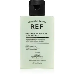 REF Weightless Volume Conditioner kondicionér pro jemné a zplihlé vlasy pro objem od kořínků 100 ml