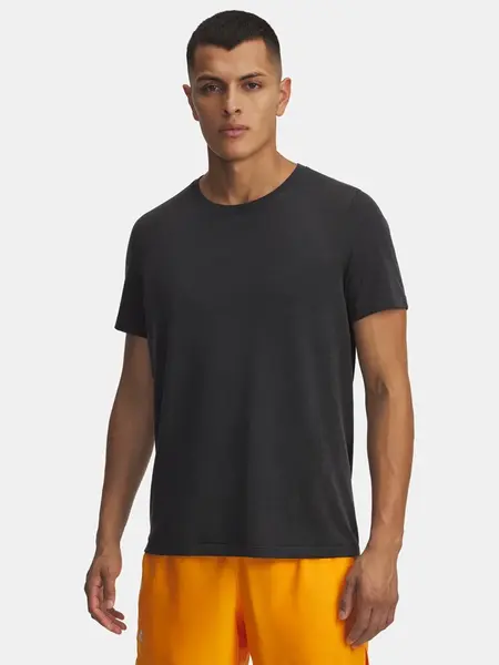 Pánské tričko Under Armour UA Trail Run Wool SS-BLK - Pánské