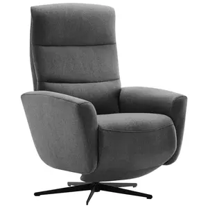 Livetastic RELAXAČNÍ KŘESLO, textil, tmavě šedá