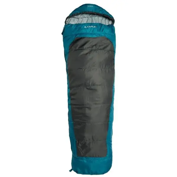 LOAP ESCADE Spací vak, tyrkysová, veľkosť 220 cm - ľavy zips