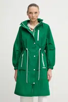 Parka MACKAGE zelená barva, přechodná, MAKAYLA