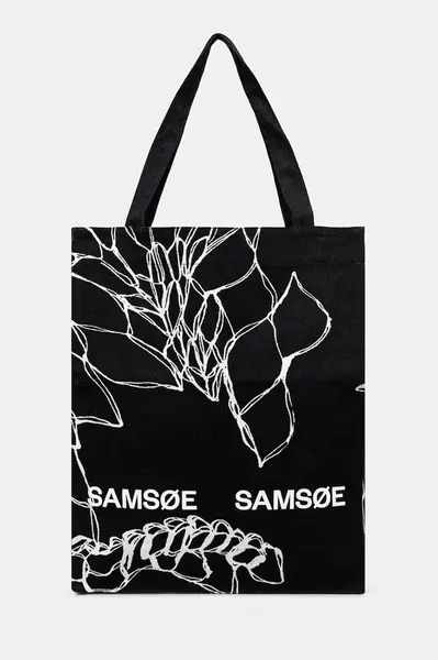 Samsoe Samsoe  Bavlněná kabelka  SAPRINT