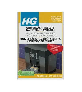 HG Univerzální tablety na čištění kávovarů 10 ks