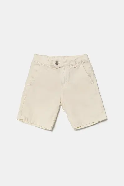 Šortky s příměsí lnu Guess