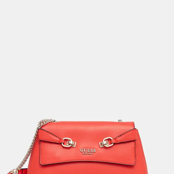 Kabelka Guess LORELEI červená barva, HWVG96 39210