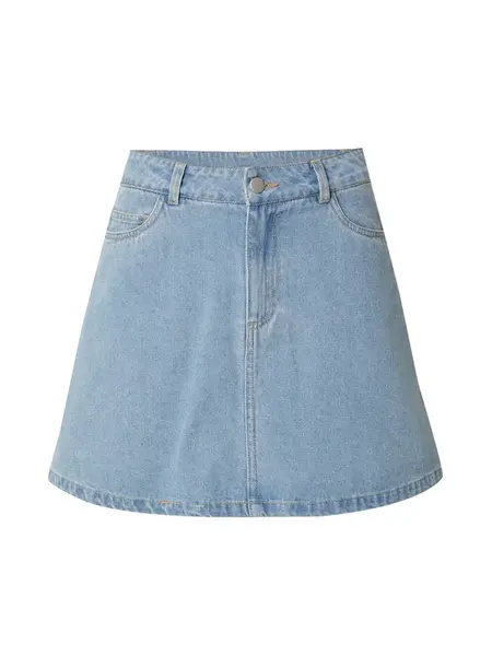 PIECES Sukňa 'PCABBI'  modrá denim