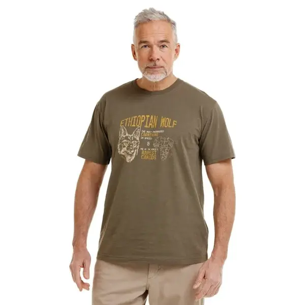 Bushman Pánské tričko Kay, khaki XL