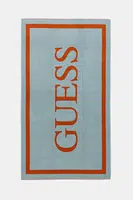 Bavlněný ručník Guess tyrkysová barva, E5GZ13 SG00P