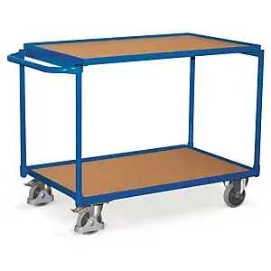 Přepravní policový vozík 1025x525mm, horizontální rukojeť