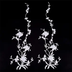 Polyester Embroidery Flower Lace Appliques