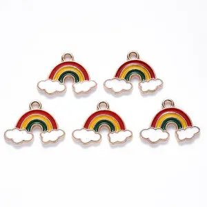 Alloy Enamel Pendants