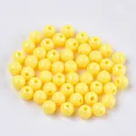 Opaque Plastic Beads