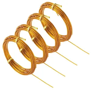 4 Rolls Round Aluminum Wire