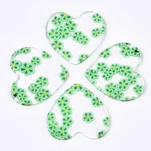 Transparent Clear Cellulose Acetate(Resin) Pendants