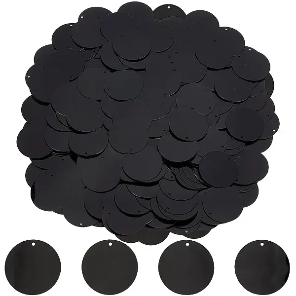 80g Plastic Paillette Pendants