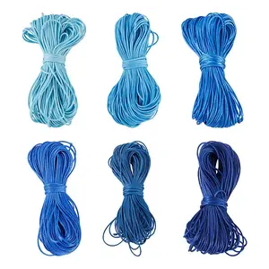 90M 6 Colors Eco-Friendly Korean Waxed Polyester Cord