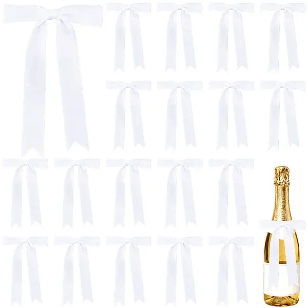 36Pcs Bowknot Polyester Ornament Accessories