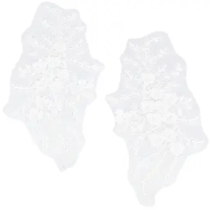 3D Flower Polyester Embroidery Sew on Appliques