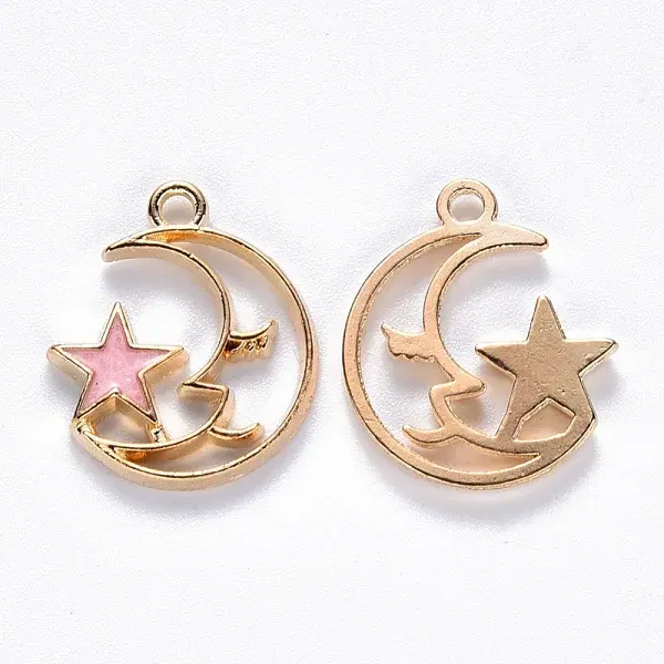 Alloy Enamel Pendants