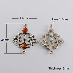 Alloy Enamel Chandelier Component Links