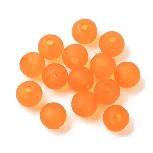 Round Transparent Acrylic Beads