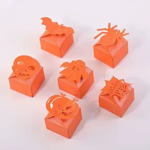 Halloween Theme Paper Gift Boxes
