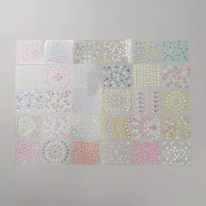 Plastic Nail Art Stickers