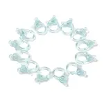 Transparent Plastic Lobster CLaw Clasps