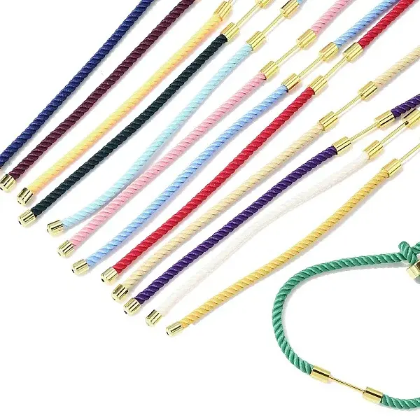 3MM Round Nylon Milan Cord Necklaces Making