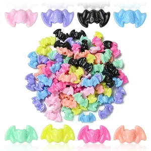 80Pcs 8 Colors Plastic Beads