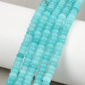 Natural White Jade Beads Strands